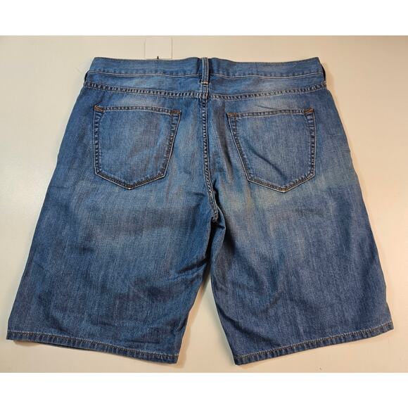Nwt new GAP 1969 size 30 bermuda shorts casual career teacher summer blue soft ^ - Picture 2 of 5